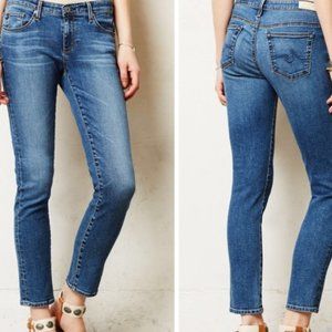 AG Stevie Ankle Slim Straight Leg Jeans